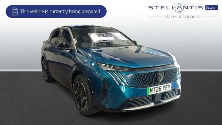 2026 Peugeot 3008 73kWh GT SUV 5dr Electric Auto (210 ps) SUV Electric Automatic