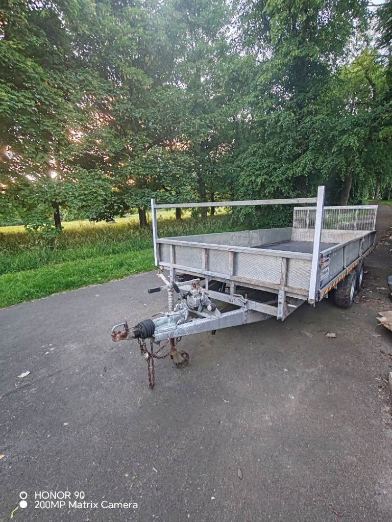 Ifor tilt bed trailer