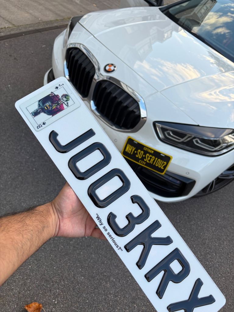 Private cherished registration number plate JOKER - rare