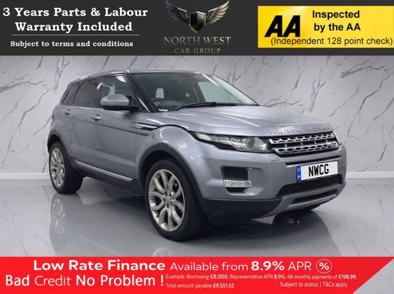 2013 Land Rover Range Rover Evoque 2.2 SD4 Prestige SUV 5dr Diesel Manual 4WD Euro 5 (s/s) (190 p...