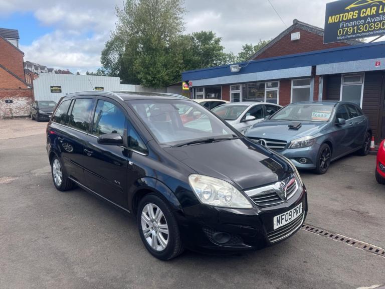 2009 Vauxhall Zafira 1.8i Elite 5dr MPV PETROL Manual