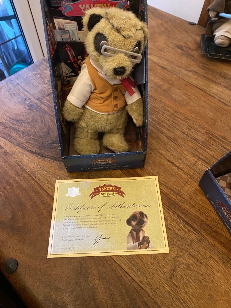 Compare the Meerkat toys