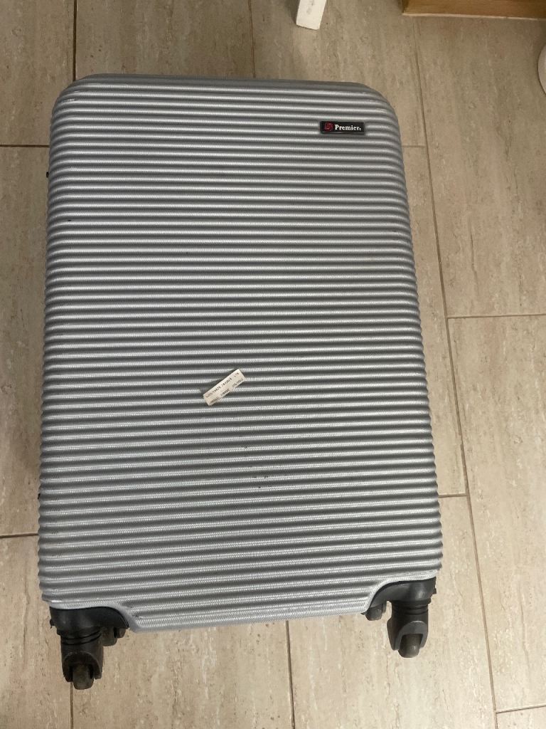 Grey suitcase 