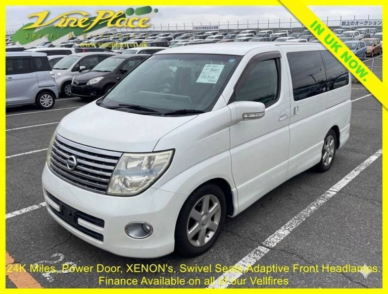 2007 Nissan Elgrand 2.5 Highway Star,Auto,8 Seats, 24K Miles MPV Petrol Automatic