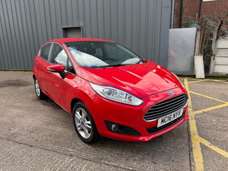 2016 Ford Fiesta 1.25 82 Zetec 5dr HATCHBACK Petrol Manual