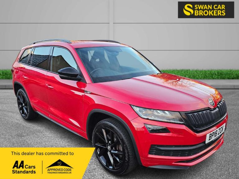 2018 Skoda Kodiaq 2.0 Kodiaq Sportline TSi 4x4 Semi-Auto 4WD 5dr SUV Petrol Automatic