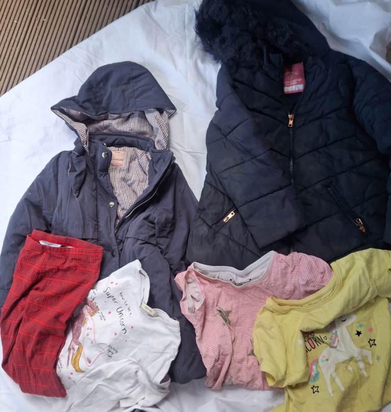 Kids bundle, Pepperland Kids Navy Coats and Clothing Bundle, Size 6-7 Years