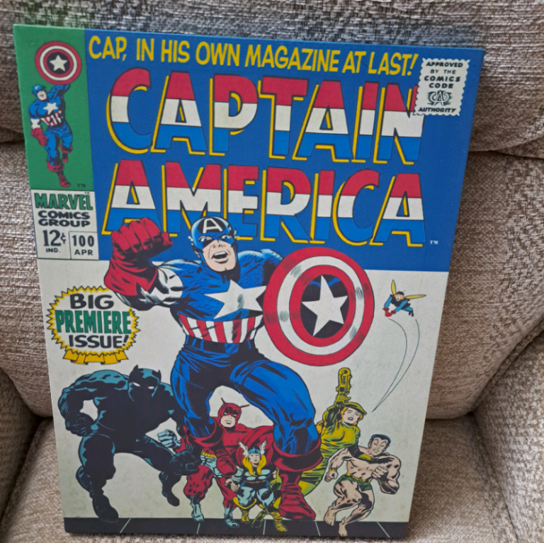 Captain America canvas picture 