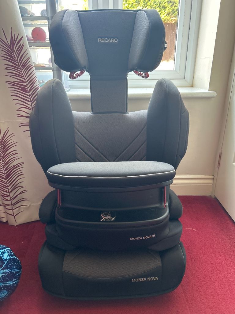 Recaro Monza Nova IS Car Seat – Grey, Good Condition