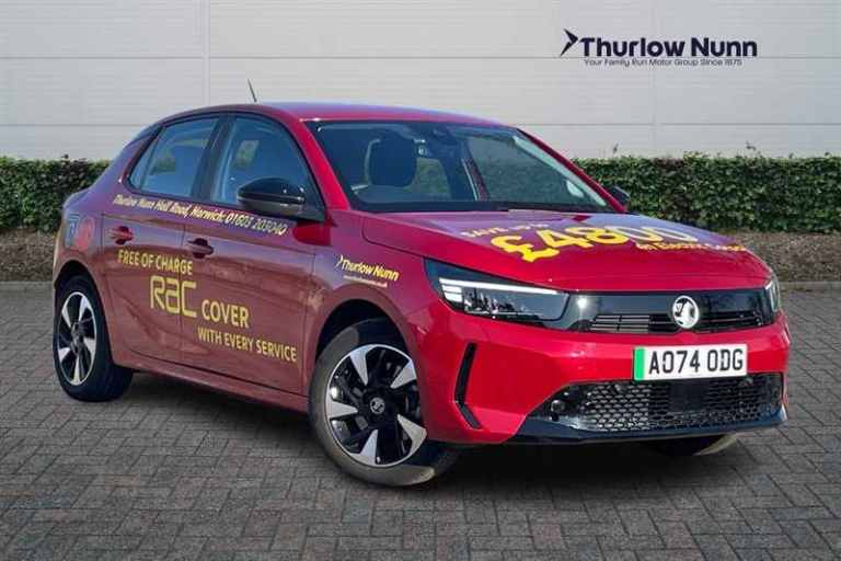 2024 Vauxhall Corsa 50kWh Design Hatchback 5dr Electric Auto (136 ps) Hatchback Electric Automatic