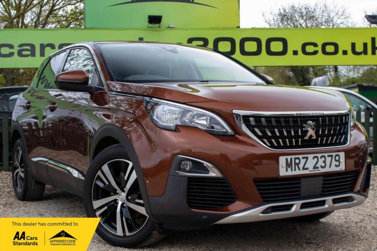 2017 Peugeot 3008 1.6 3008 Allure Blue HDi S/S 5dr SUV Diesel Manual