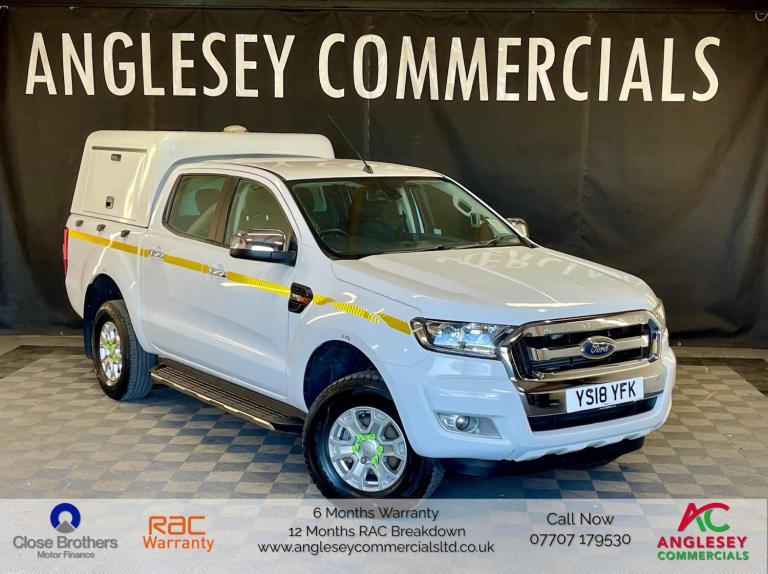 2018 Ford Ranger 2.2 TDCi XLT 4WD Euro 6 (s/s) 4dr PICK UP Diesel Manual