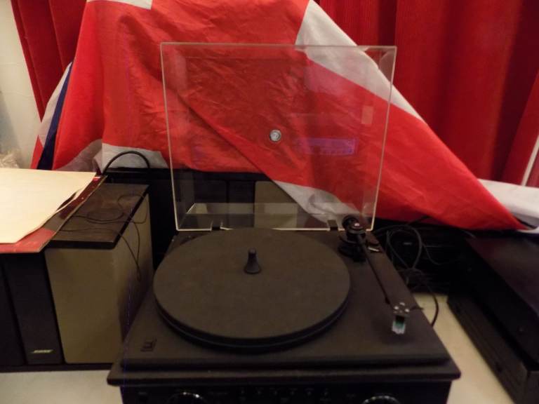 The Revolver Rebel 2 Speed Belt-Drive Turntable.  