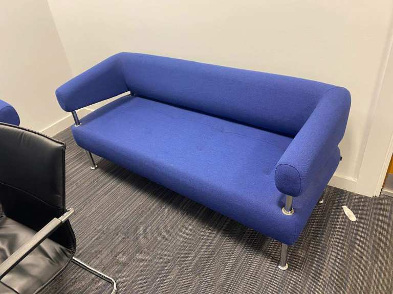 Blue Office Sofa