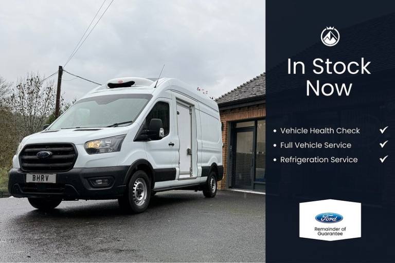 2023 Ford Transit 350 L3 H3 Refrigerated Freezer Chiller Van Large Fridge Van Diesel Manual