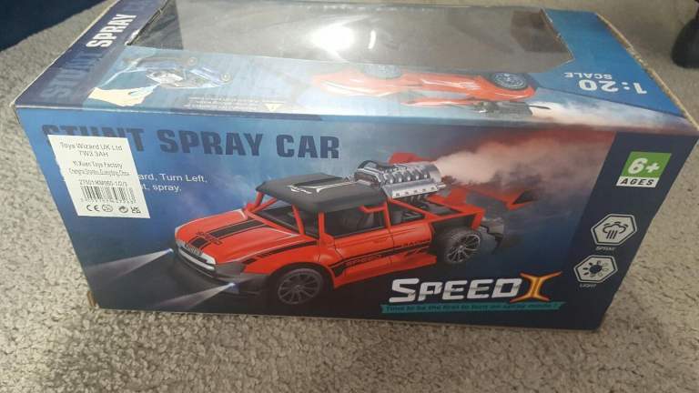 Stunt Car With Spray Water Injection (Brand New in Box)