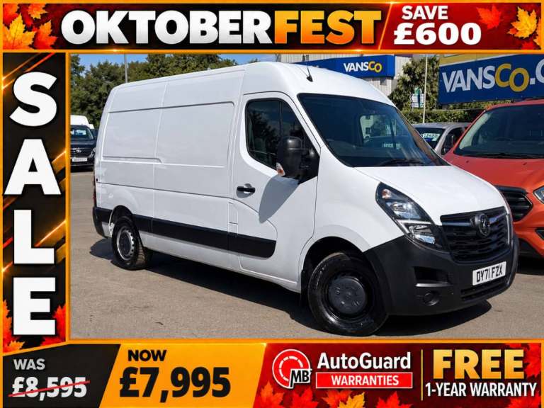 2021 Vauxhall Movano 2.3 CDTi 3500 BiTurbo Edition Panel Van 5dr Diesel Manual FWD L2 H2 Euro 6  ...