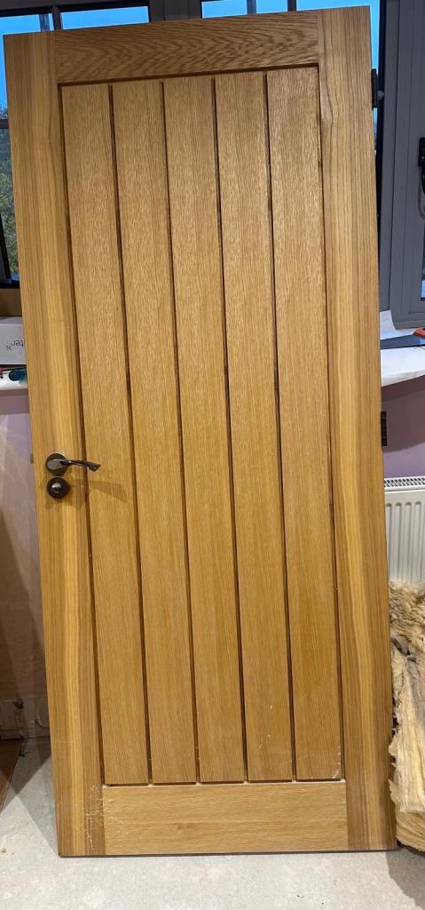 2 Oak interior doors 