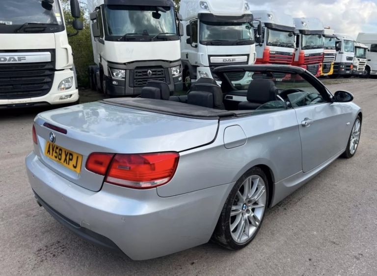 2008 BMW 3 SERIES 325I M SPORT CONVERTIBLE 3.0 PETROL DAMAGED SALVAGE HPI CLEAR