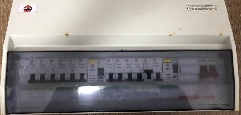 12 Way RCD Consumer Unit