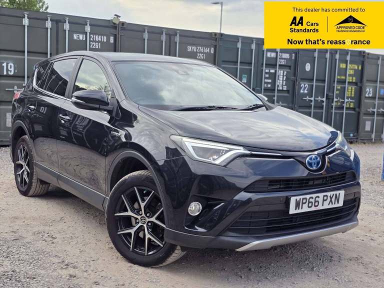 2017 Toyota RAV4 2.5 VVT-h Icon SUV 5dr Petrol Hybrid CVT 4WD Euro 6 (s/s) (Safety Sense, Na SUV ...