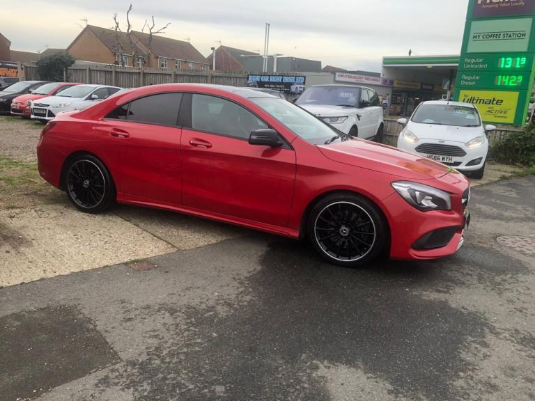 2018 Mercedes-Benz CLA CLA 220d AMG Line Night Edition Plus 4dr Tip Auto SALOON Diesel Automatic