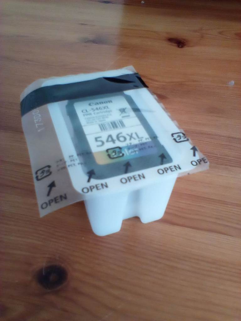 Canon 546xl cartridge.