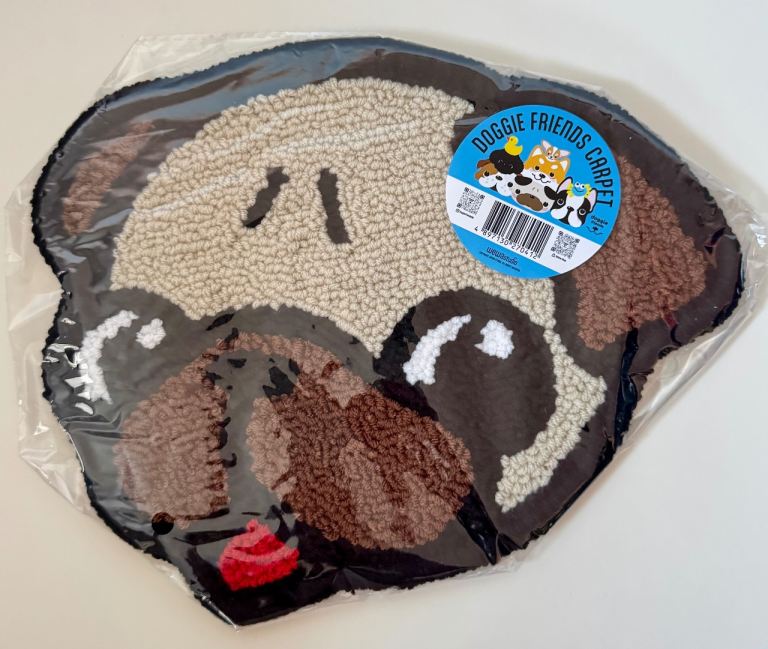 New Doggie Friends Carpet - Cute PUG Dog Design Rug