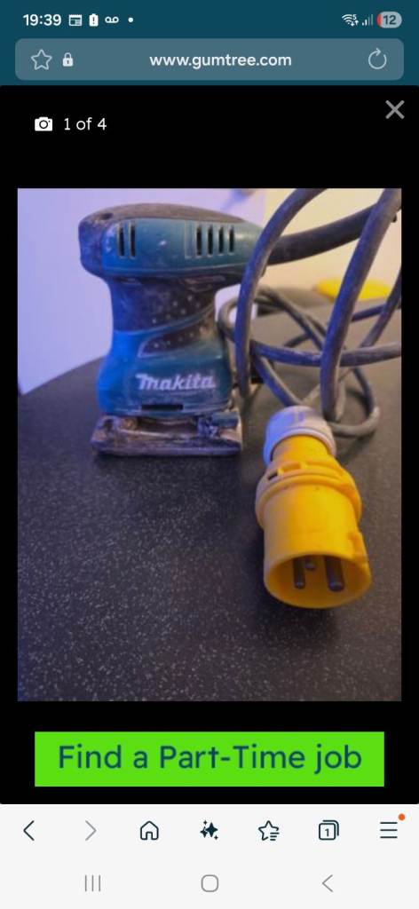 Makita palm sander