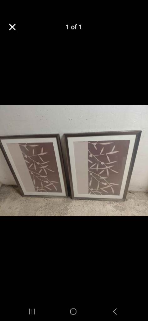 2 large frames 