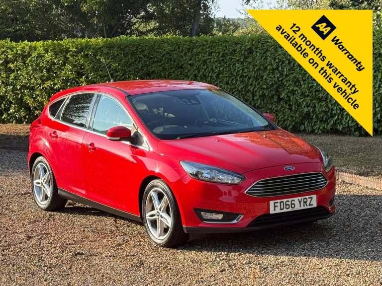 2016 Ford Focus 1.0T EcoBoost Titanium Hatchback 5dr Petrol Manual Euro 6 (s/s) (125 ps) Hatchbac...