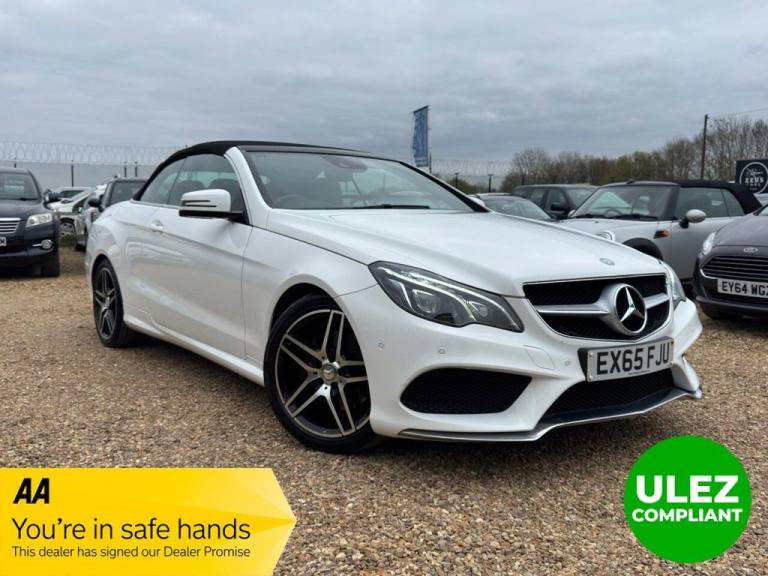 2015 Mercedes-Benz E Class 2.1 E220 BlueTEC AMG Line Cabriolet 2dr Diesel G-Tronic+ Euro 6 (s/s) ...