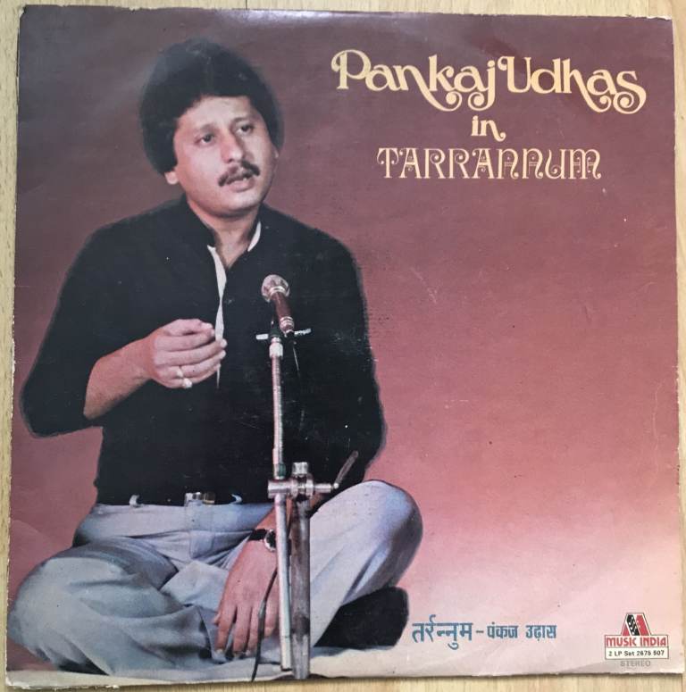 Rare 2 Vinyl Stereo LP Set - Ghazals - 'Pankaj Udhas in Tarrannum' - Collectable Item