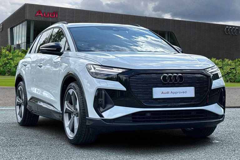2025 Audi Q4 e-tron 210kW 45 Quattro 82kWh Black Edition 5dr Auto SUV Electric Automatic