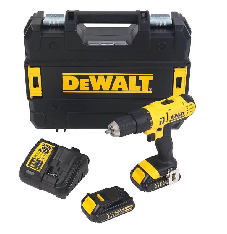 Brand New Sealed, DeWalt 18V Li-ion Cordless Combi Drill Kit box