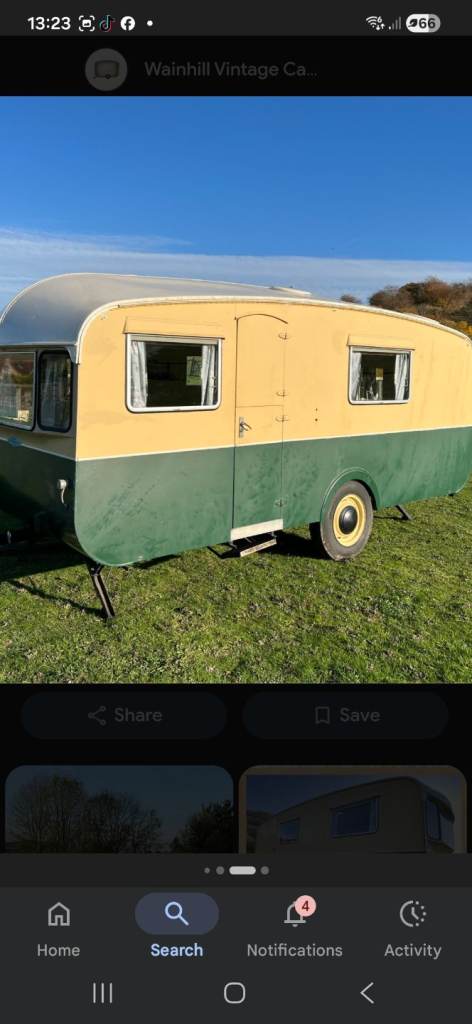 Classic caravan