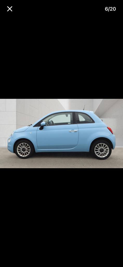 2016 Fiat 500 1.2 Pop Star 3dr HATCHBACK Petrol Manual