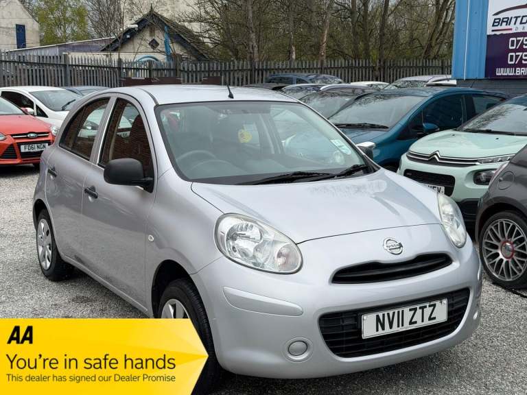 2011 Nissan Micra 1.2 Visia 5dr HATCHBACK PETROL Manual