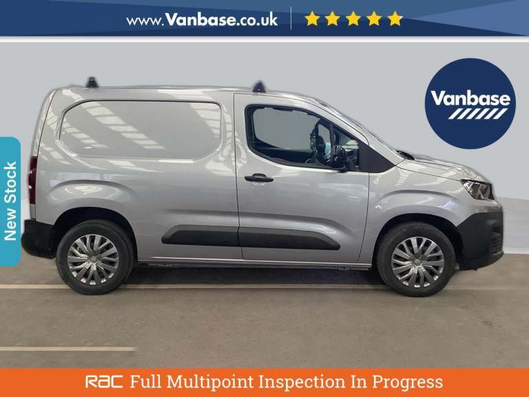 2022 Peugeot Partner 1.5 BlueHDi 1000 Professional Premium Standard Panel Van 5dr Diesel Manual  ...