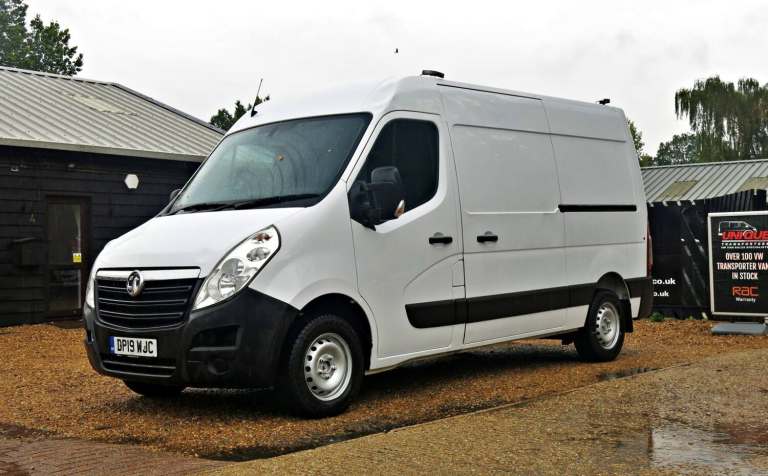 2019 Vauxhall Movano 2.3 130HP MWB HIGHROOF CDTi 3500 EURO 6 Panel Van Diesel Manual