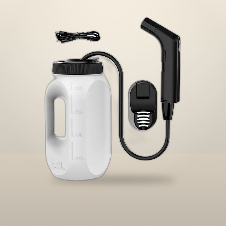 Bidet/Shataf (شطاف) 2.5 L Rechargeable Bidet Perfect For Travelling and Renting