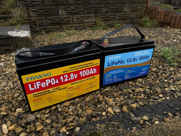 Lithium leisure batteries 100AH 12.8V