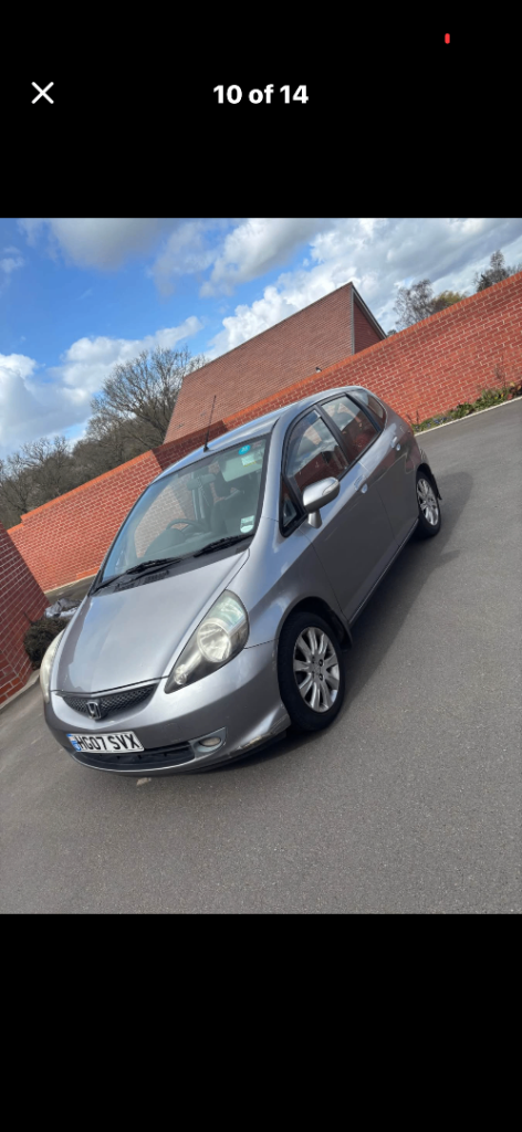 Honda jazz automatic dec mot petrol ulez 