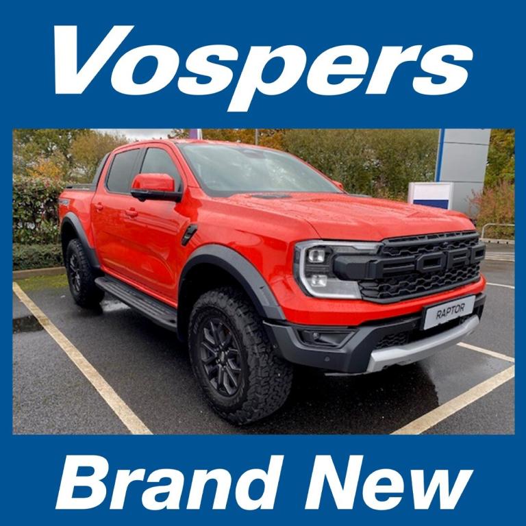 New Ford *IN STOCK Save £10,000* Ranger Raptor V6 Twin Turbo in Code Orange