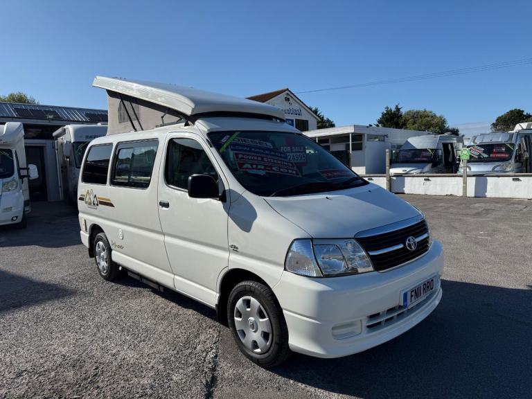 Hillside Leisure  Ashover 2 Berth Toyota Hi-Ace DIESEL MANUAL 2011/11