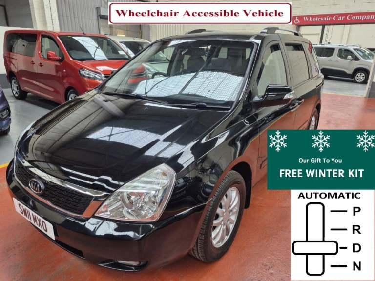  Kia Sedona WHEELCHAIR ACCESSIBLE 2.2 CRDi 3 5dr Auto Diesel