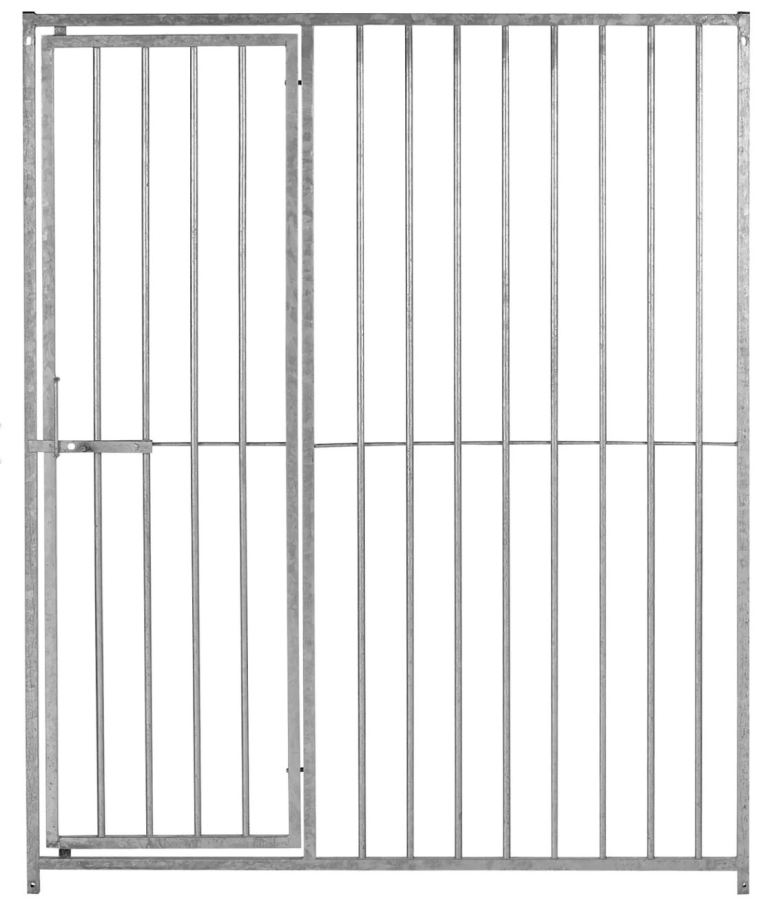 Heavy-Duty Galvanised Dog Run Door Panel X2