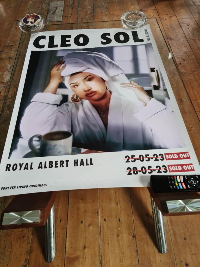 Cleo Sol Poster Live at the Royal Albert