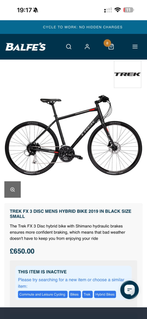 Road Bike TREK