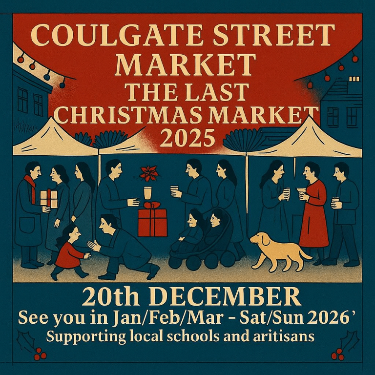Coulgate Street Market- “THE LAST CHRISTMAS MARKET 2025” 